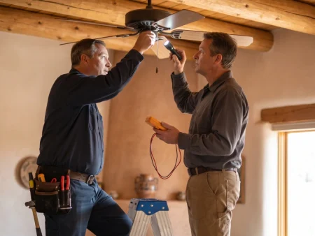 Handyman Santa Fe ceiling fan repair